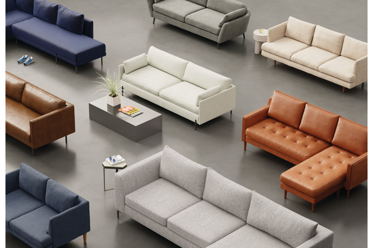 Our Top Minimalist Sofas For Your Living Room | Allmodern in Minimalist Sleeper Sofa