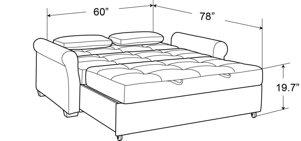 Queen Size Sofa Bed Dimensions | Cabinets Matttroy with Sofa Bed Dimensions Queen