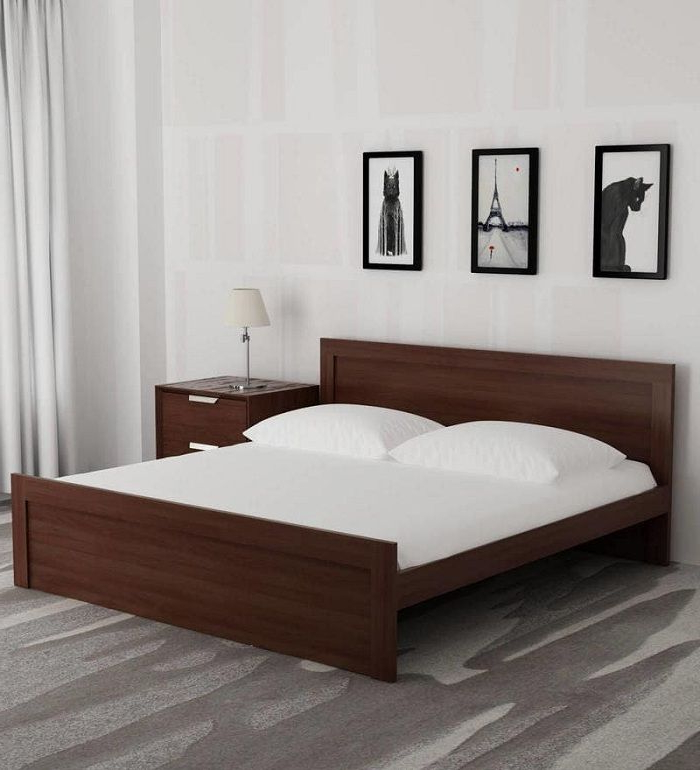 Smart storage solutions hidden in simple bed designs