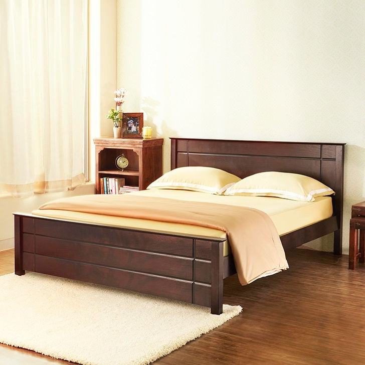 Simple Wooden Double Bed Design intended for Simple double bed furniture design principles every homeowner should know
