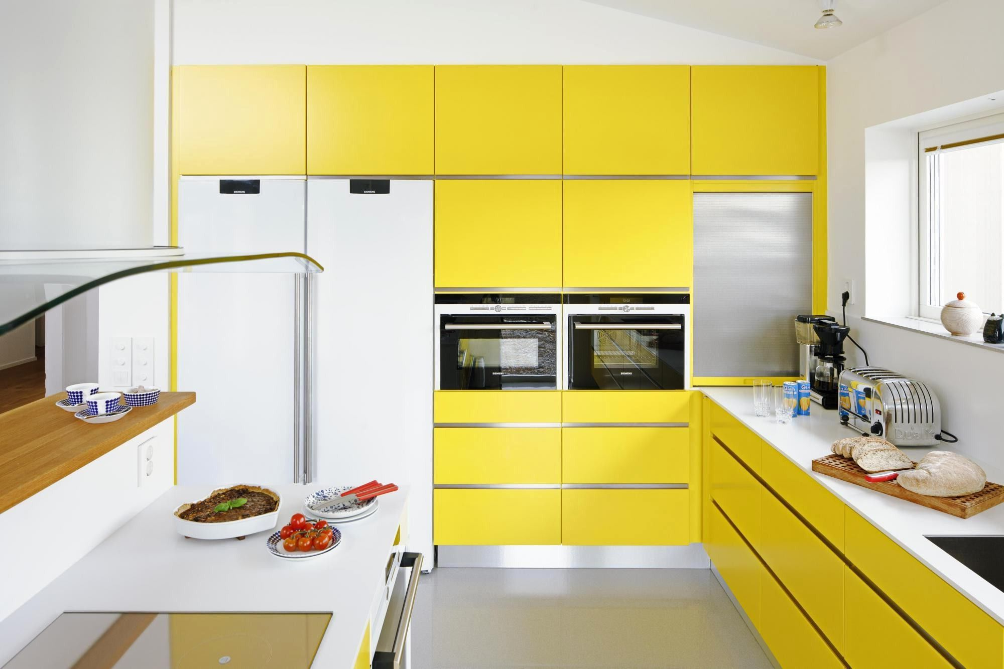 Sleek Kitchen Concepts - March, 2019 | Kitchen Design, Modern Yellow ... intended for Modern Yellow Kitchen Walls