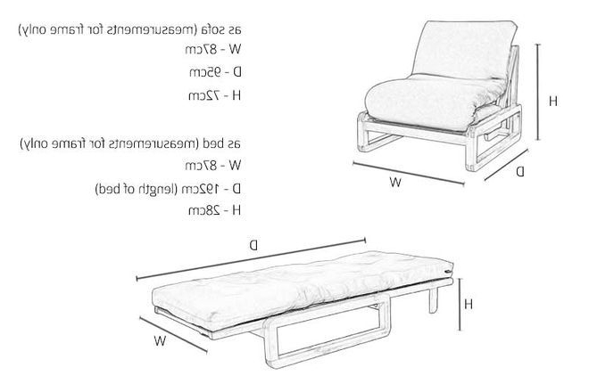 Sofa Bed Dimensions intended for Maximizing Your Small Space with Optimal Sofa Bed Dimensions
