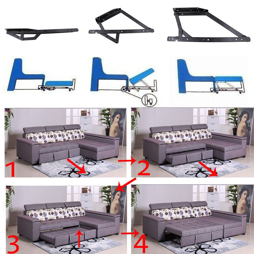 Sofa Bed Mechanism With Hidden Frame regarding Easy Open Sofa Bed Mechanism