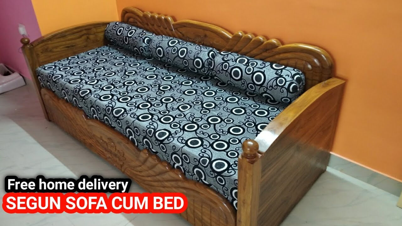 Sofa Come Bed | Wooden Sofa Bed | Teak Sofa | Sofa Come Bed Design ... with regard to How to choose the perfect simple sofa kam bed design