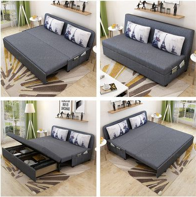 Space Saving For Living Room | Sofa Bed With Storage, Sofa Bed, Space ... within Sofa Bed For Daily Use With Storage