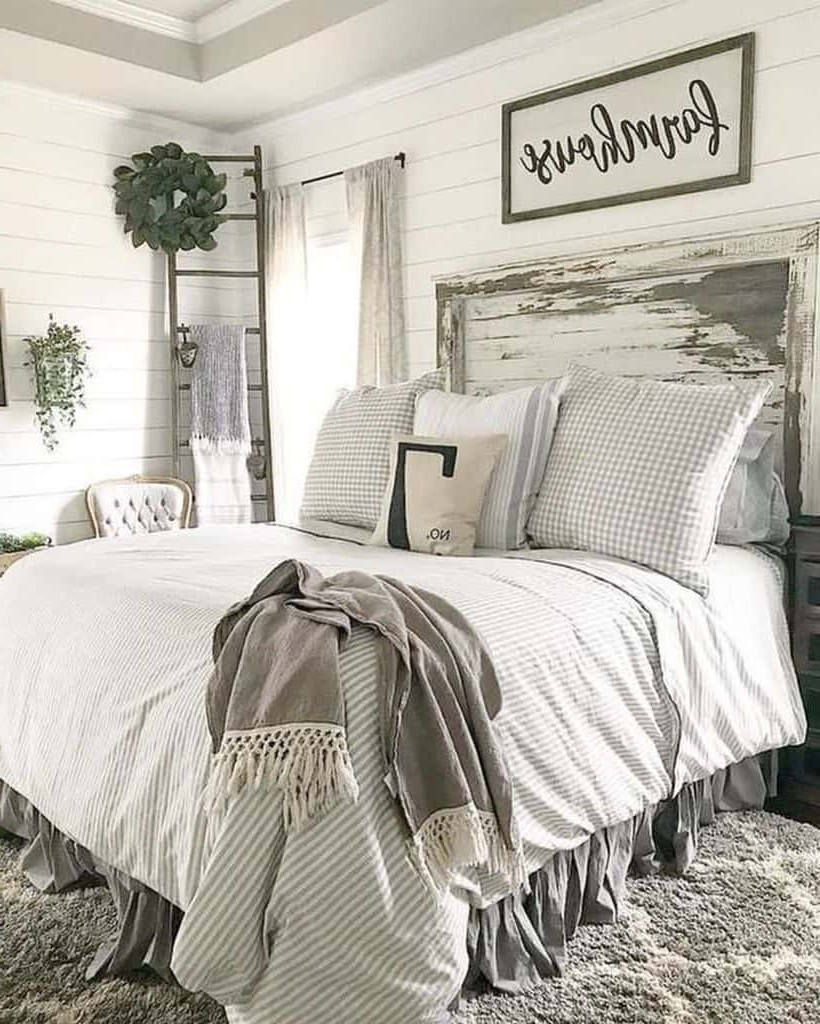 The Top 76 Farmhouse Bedroom Ideas - Interior Home And Design with regard to How to Achieve Perfect Farmhouse Bedroom Balance and Comfort