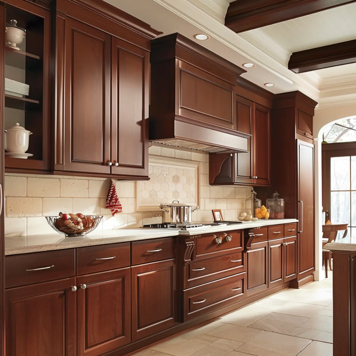 Top 10 Inspiring Diy Cherry Kitchen Cabinet Ideas for Kitchen Ideas Cherry Cabinets