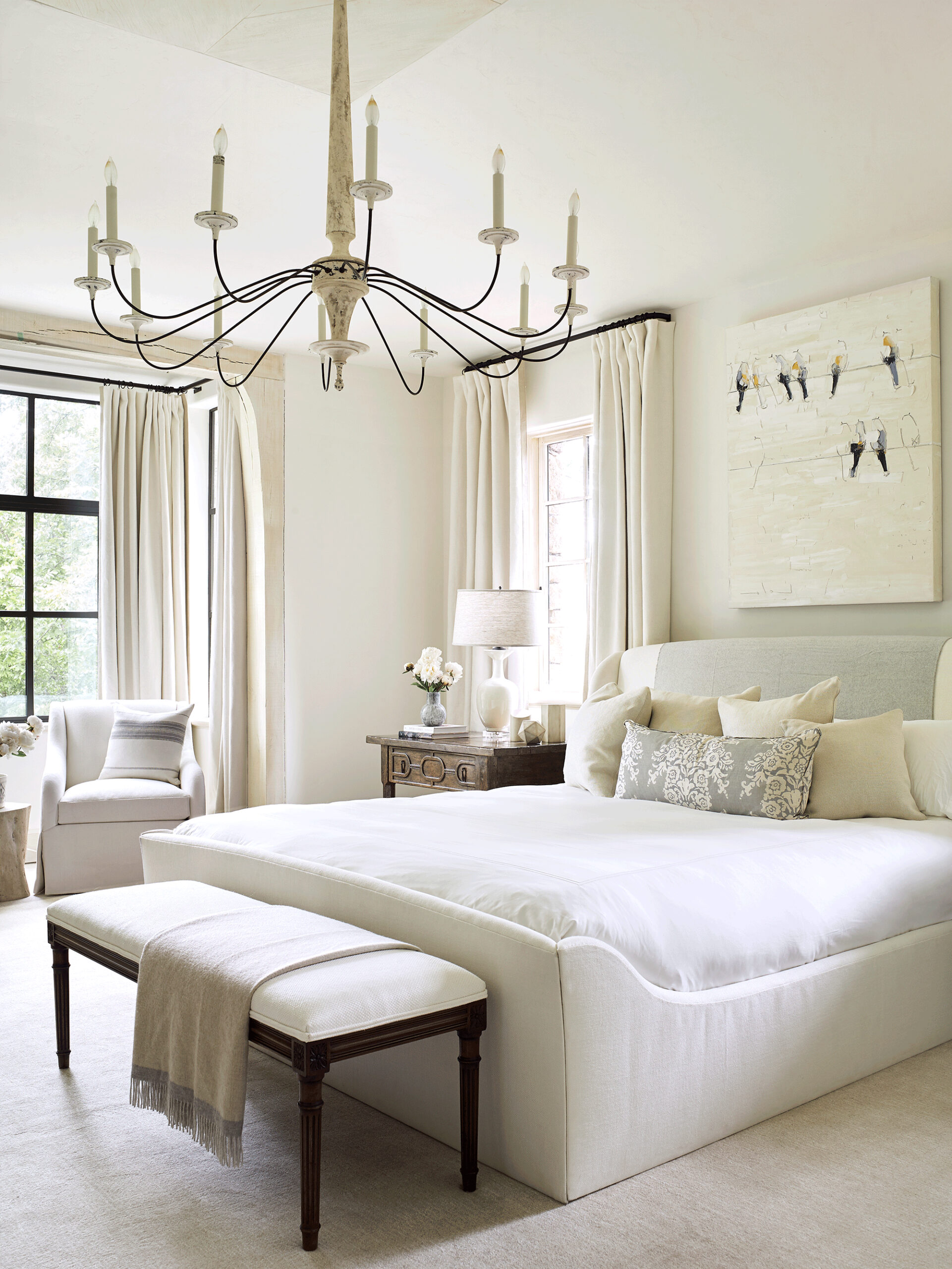 How to Achieve Perfect Balance in White Bedroom Interior Design